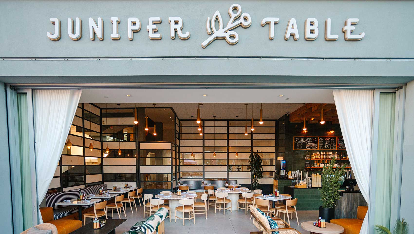 Juniper Table dining room