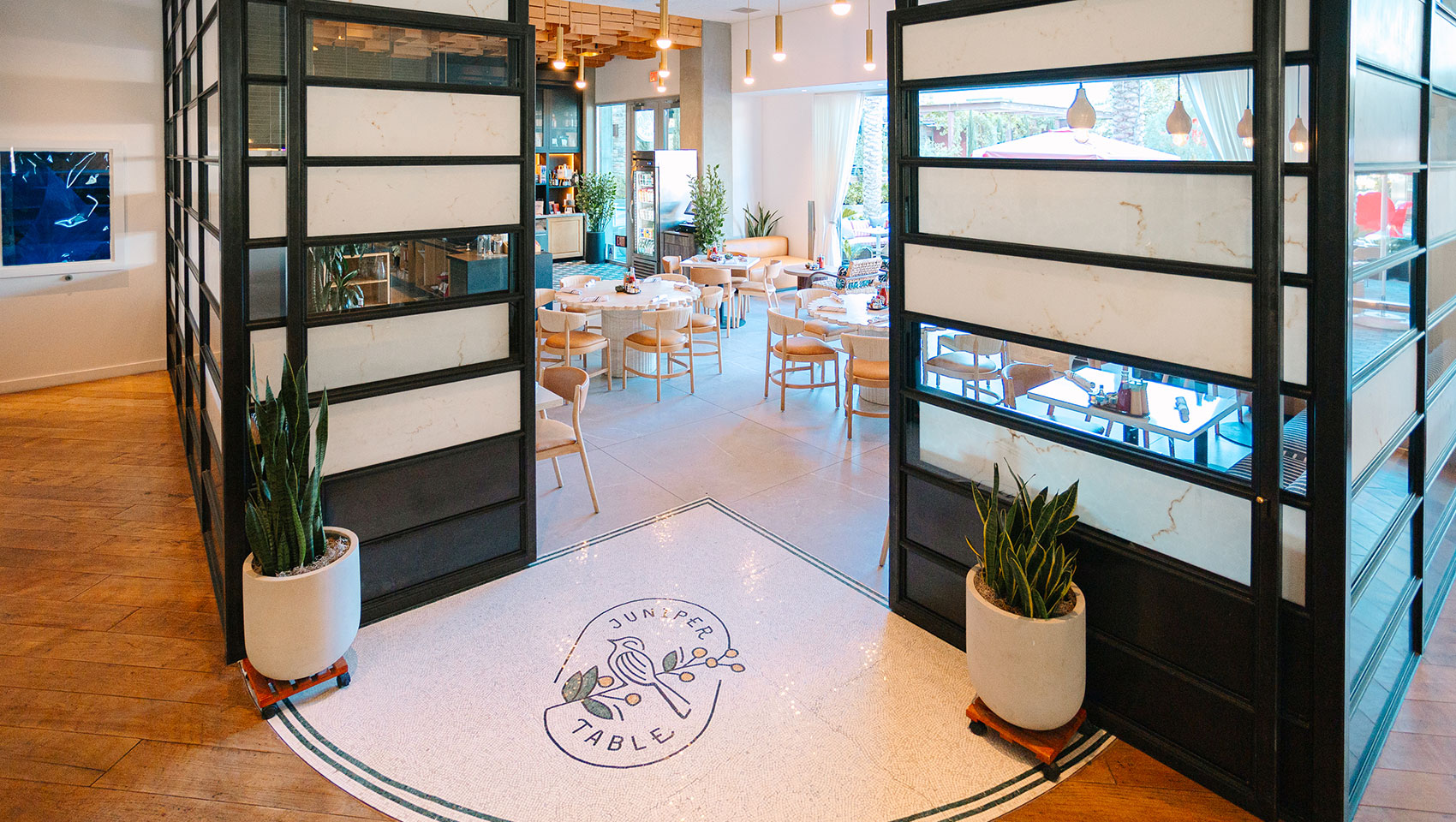 Juniper Table entrance