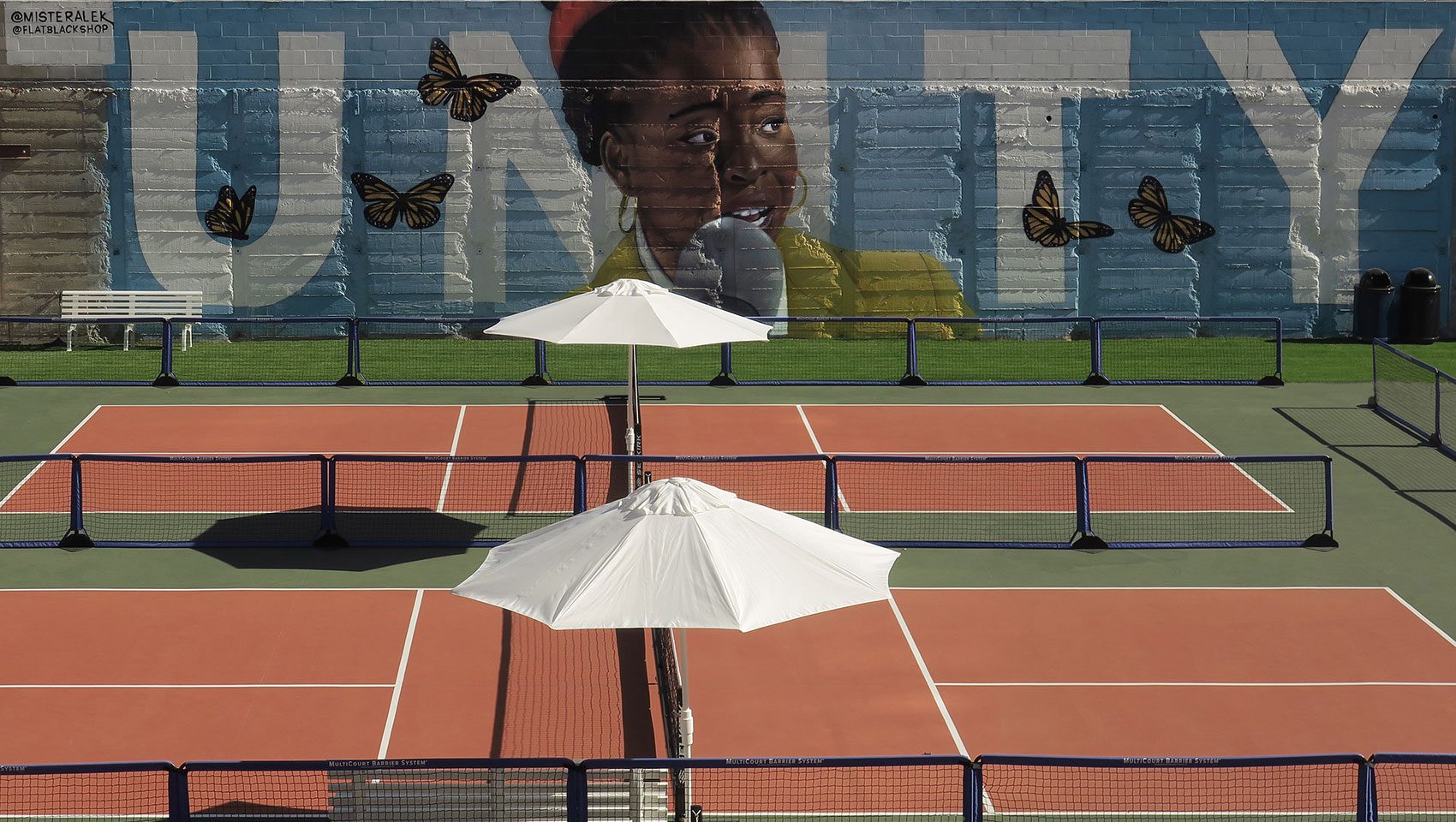 hotel pickleball court