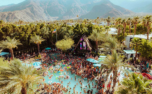 Aerial View of Splash House